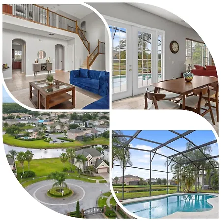 Long Stays! Lakefront - Gated Pool Home